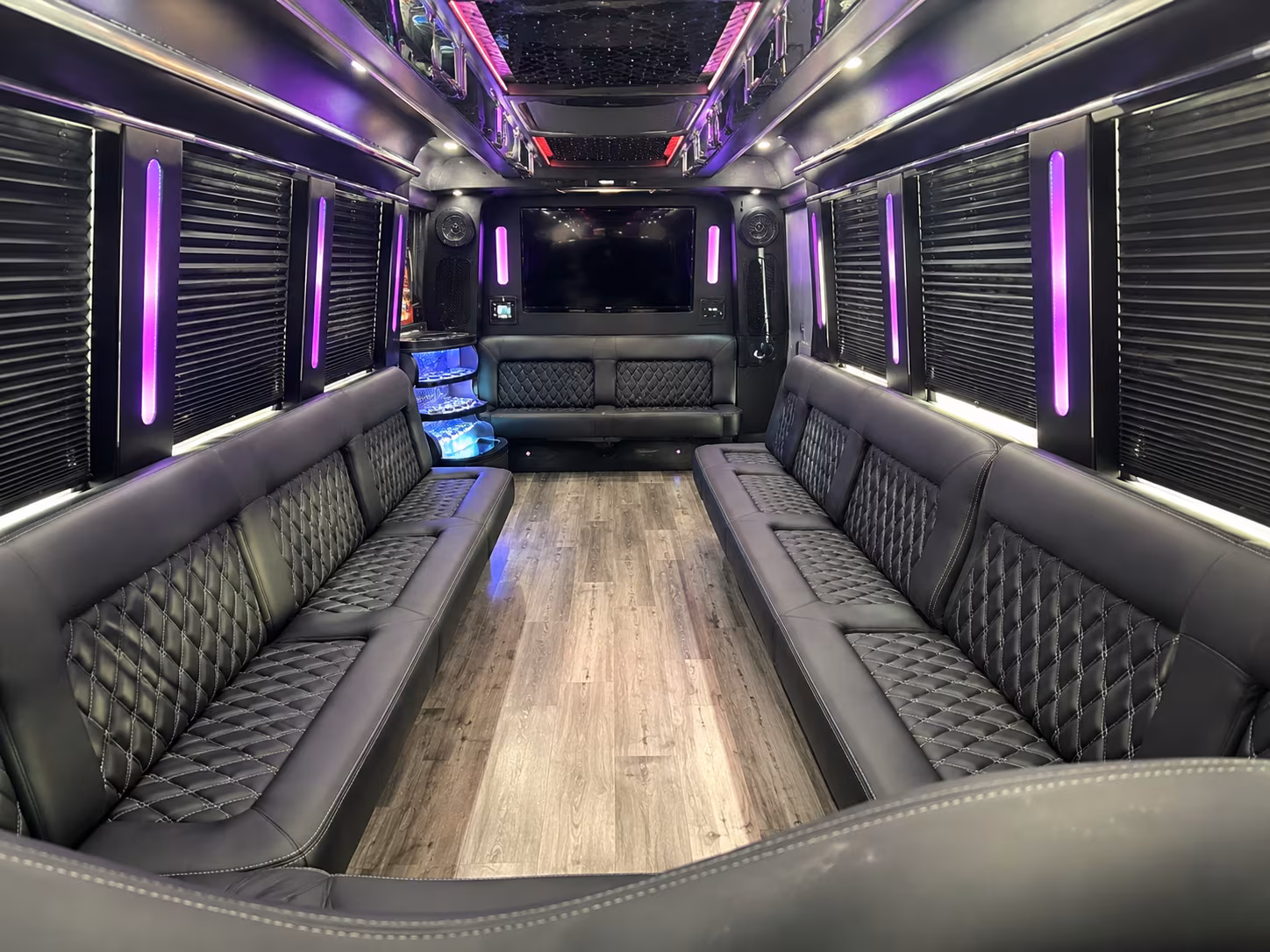 Tulsa Bachelor & Bachelorette Transportation party bus exterior