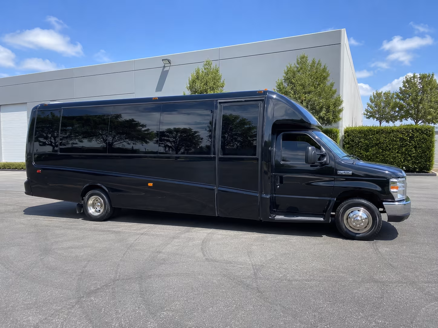 Tulsa Birthday, Sweet 16, & Quinceañera Transportation party bus exterior