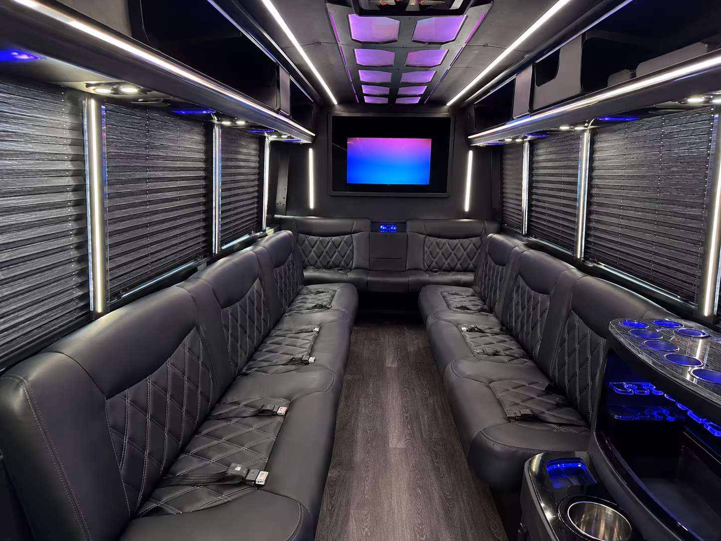 Tulsa Concert & Music Festival Transportation party bus exterior