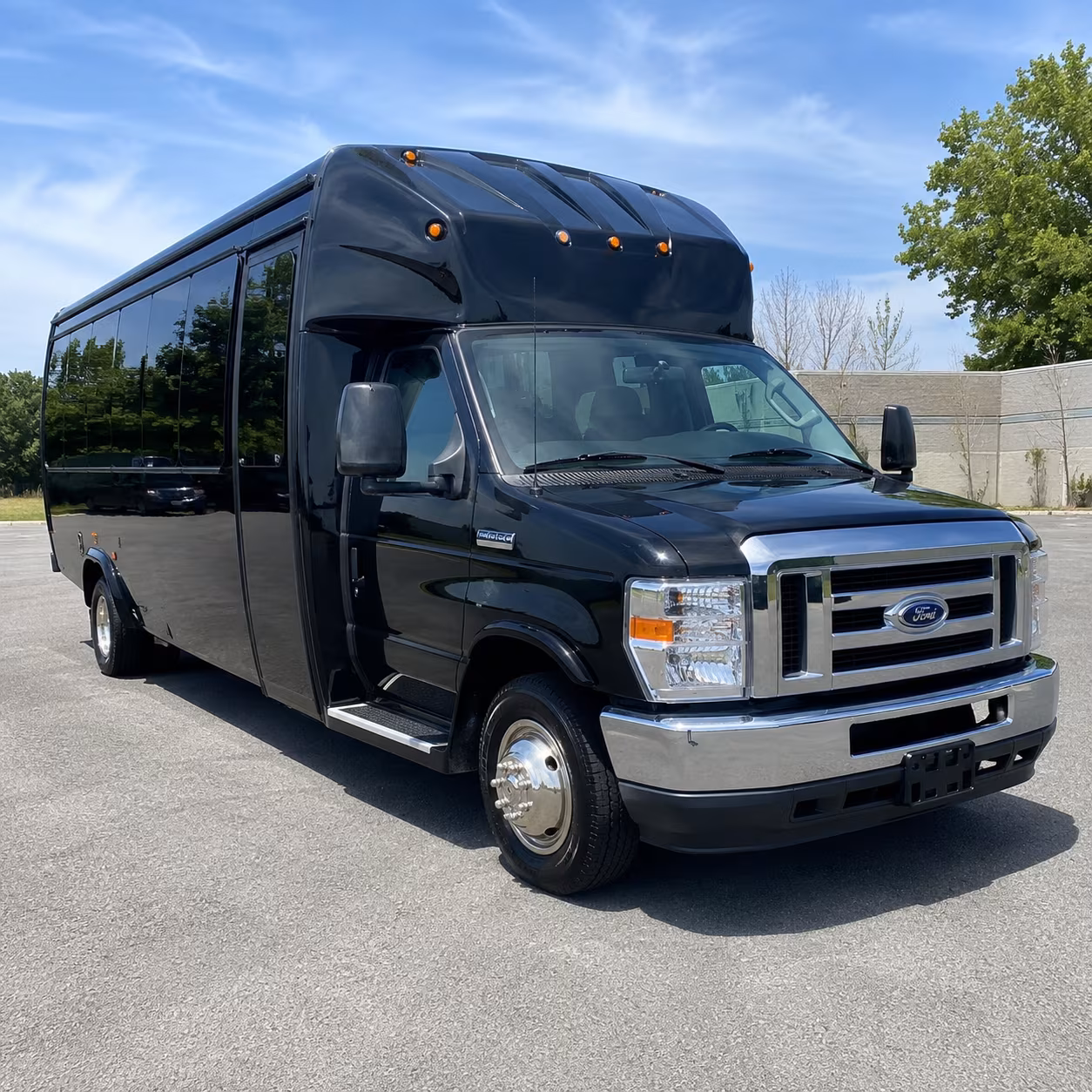 Tulsa Concert & Music Festival Transportation party bus interior