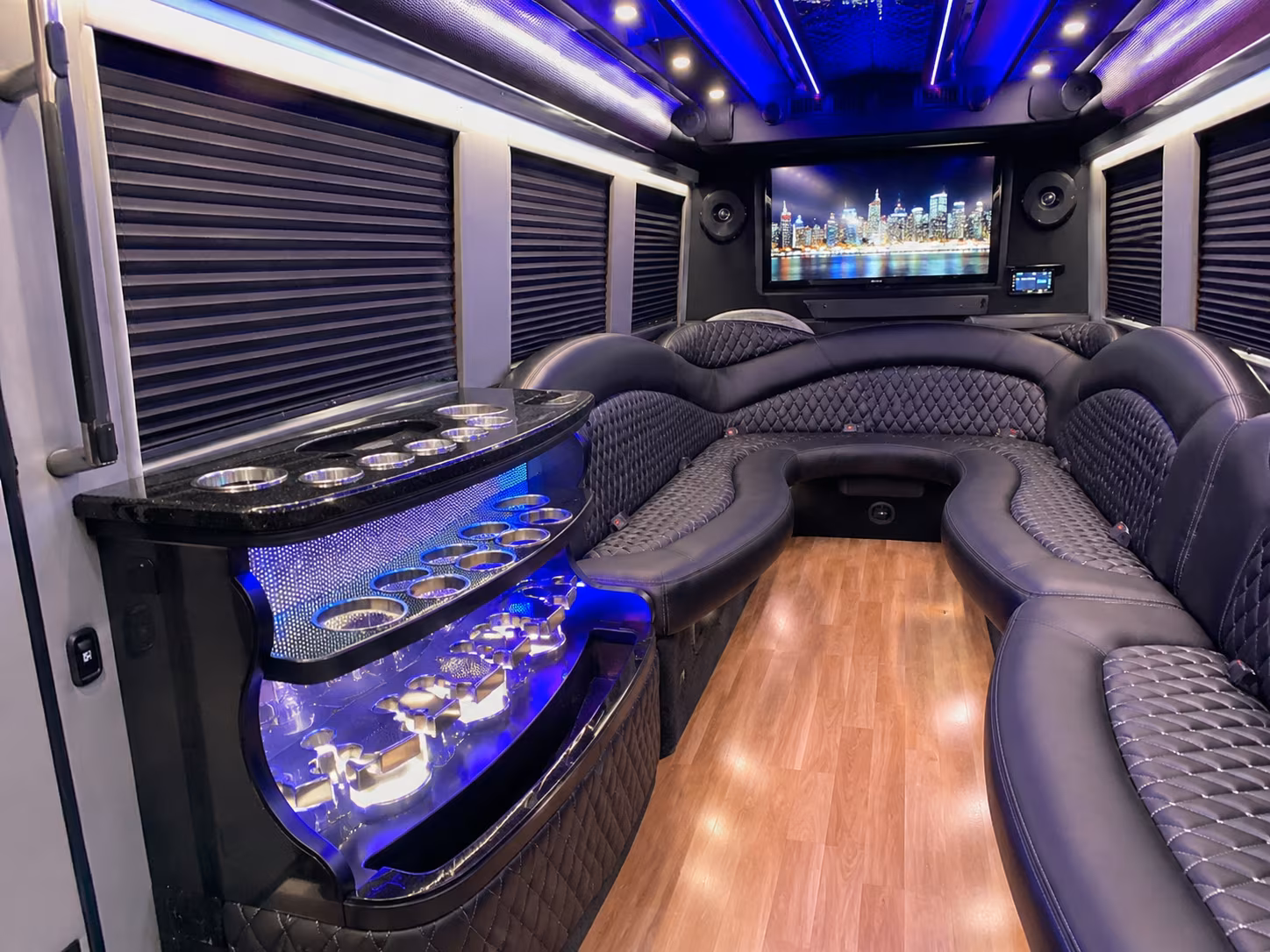 Tulsa Prom & Homecoming Transportation onboard seating