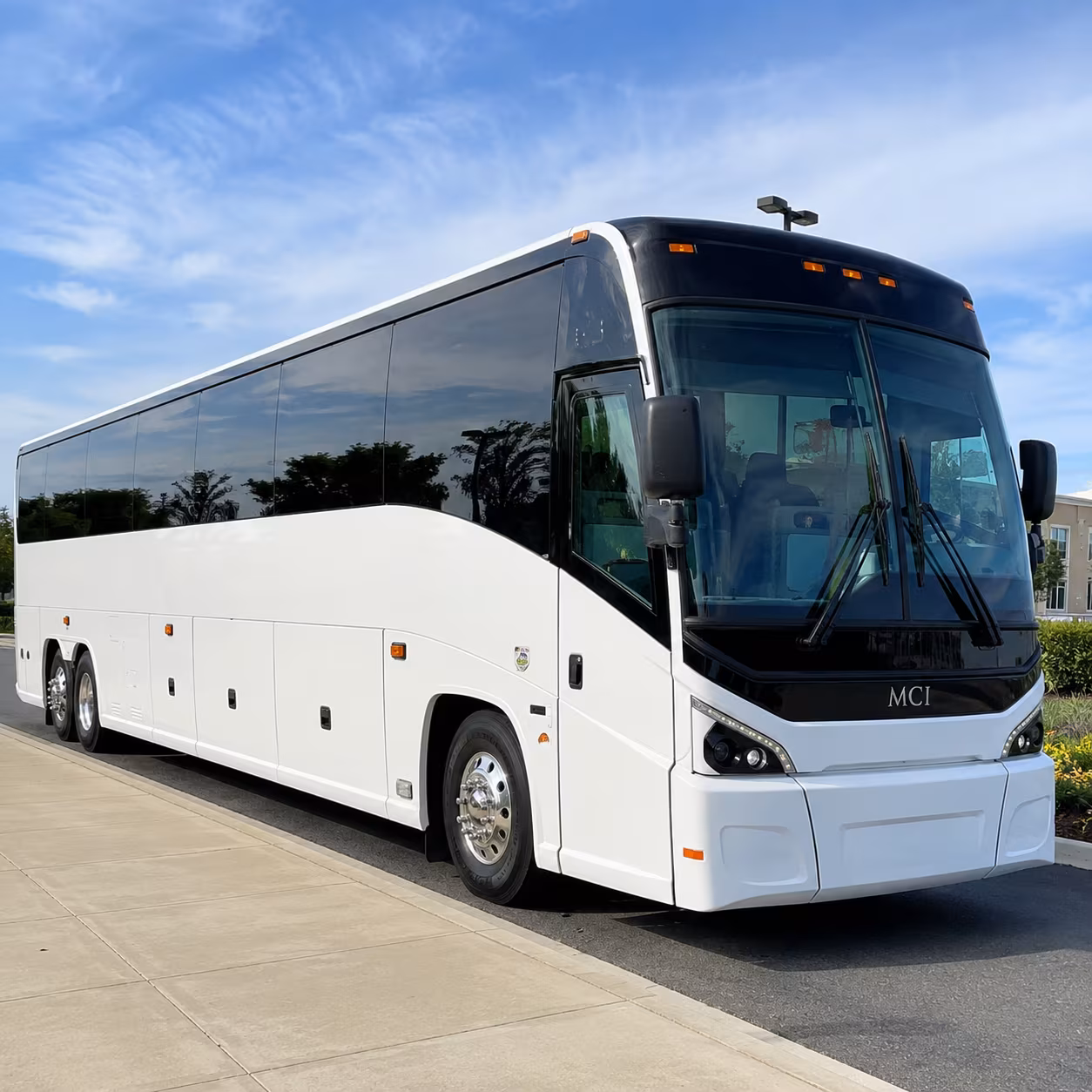 Tulsa School Event Transportation party bus exterior