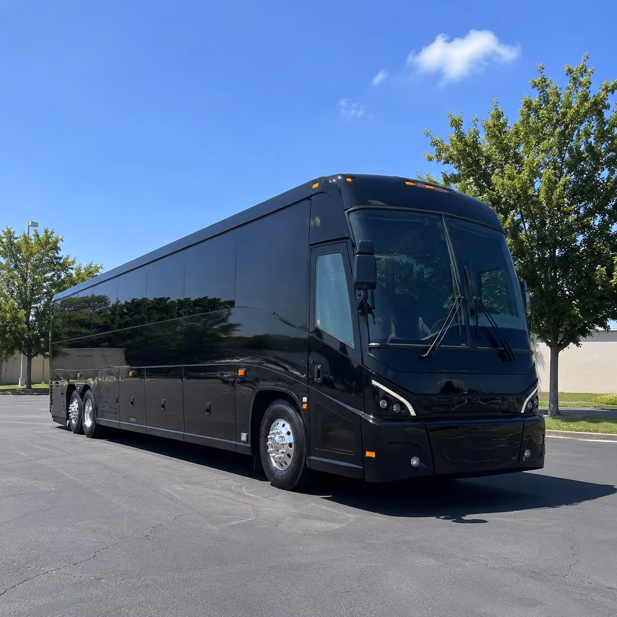 Tulsa School Event Transportation party bus interior