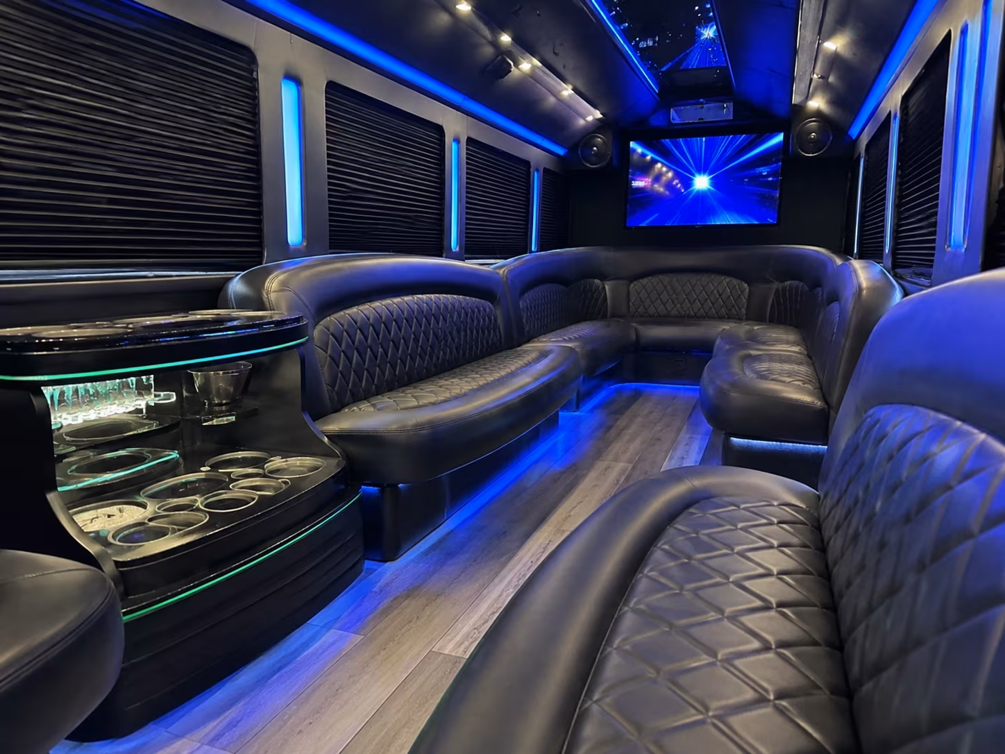Tulsa Winery Tour & Pub Crawl Transportation party bus exterior